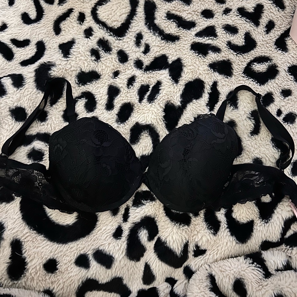 Juicy Couture Black Lace Bra